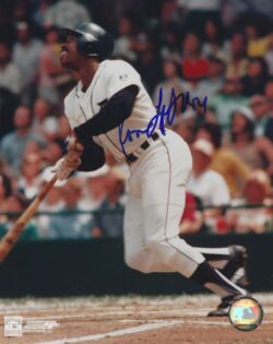 AUTOGRAPHED  RON LEFLORE  8x10 Detroit Tigers Photo