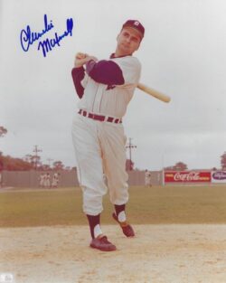 AUTOGRAPHED CHARLIE MAXWELL 8X10 Detroit Tigers Photo