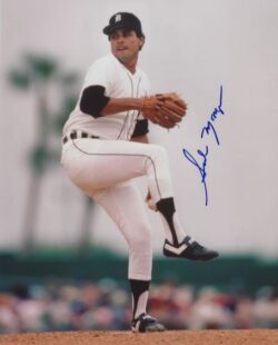 AUTOGRAPHED SID MONGE 8X10 Detroit Tigers photo