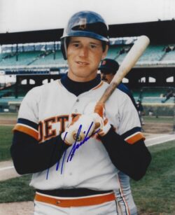 AUTOGRAPHED HARRY SPILMAN 8X10 Detroit Tigers Photo