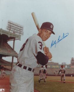 AUTOGRAPHED BILLY BRUTON 8x10 Detroit Tigers Photo