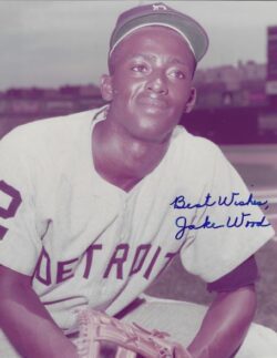 AUTOGRAPHED JAKE WOOD 8x10 Detroit Tigers Photo