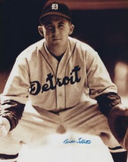 AUTOGRAPHED  BIRDIE TEBBETTS  8x10 Detroit Tigers Photo