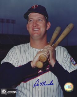 AUTOGRAPHED DON MINCHER 8x10 Minnesota Twins photo