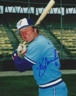 AUTOGRAPHED KEN MACHA 8X10 Toronto Blue Jays photo