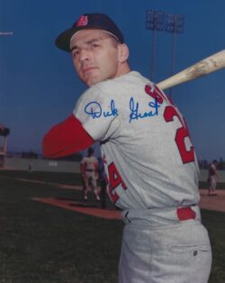 AUTOGRAPHED DICK GROAT 8X10 St. Louis Cardinals Photo