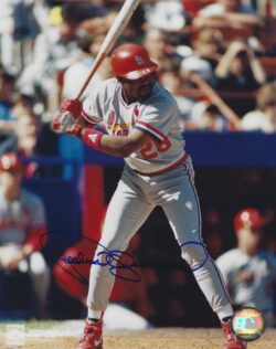 AUTOGRAPHED PEDRO GUERRERO 8x10 St. Louis Cardinals photo