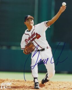 AUTOGRAPHED BRUCE CHEN 8x10 Atlanta Braves Photo