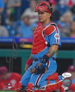 Autographed WILSON RAMOS 8X10 Philadelphia Phillies Photo JSA