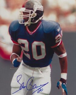 AUTOGRAPHED SAM GARNES 8X10 New York Giants Photo