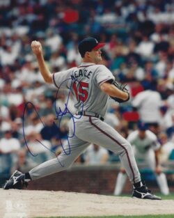 AUTOGRAPHED DENNY NEAGLE 8x10 Atlanta Braves Photo