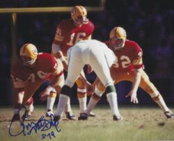 Autographed RON MCDOLE 8x10 Washington Redskins Photo