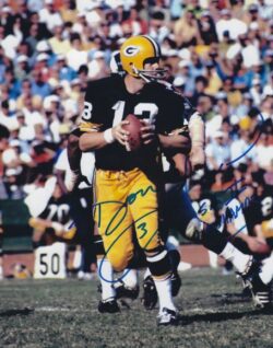 Autographed DON HORN 8X10 Green Bay Packers Photo
