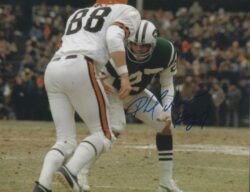 Autographed PHIL WISE 8X10 New York Jets photo