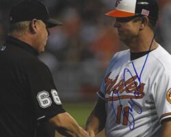 AUTOGRAPHED BOBBY DICKERSON 8X10 Baltimore Orioles Photo