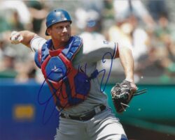 AUTOGRAPHED JOHN HICKS  8x10 Texas Rangers Photo
