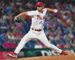 Autographed MICHAEL PLASSMEYER 8X10 Philadelphia Phillies photo