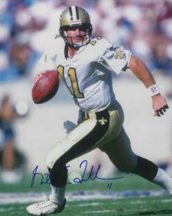 AUTOGRAPHED BILLY JOE TOLLIVER New Orleans Saints 8x10 Photo