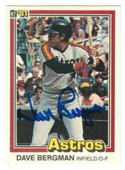 Autographed 1981 Donruss Cards