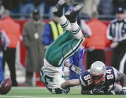 Autographed ERIC SMITH 8X10 New York Jets photo