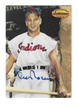 Autographed AL ROSEN Cleveland Indians 1994 Ted Williams Card Company Card
