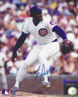 AUTOGRAPHED LEE SMITH 8x10 Chicago Cubs Photo