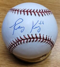 Autographed RAY KING Official Major League Baseball