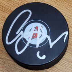 Autographed ANDY GREENE New Jersey Devils Hockey Puck