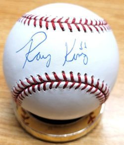 Autographed RAY KING Official Major League Baseball