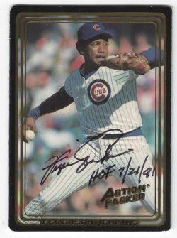 Autographed FERGIE JENKINS Chicago Cubs 1992 Action Packed Card