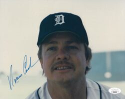 AUTOGRAPHED NORM CASH 8X10 Detroit Tigers Photo JSA