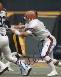 Autographed MIKE REID 8X10 Cincinnati Bengals Photo