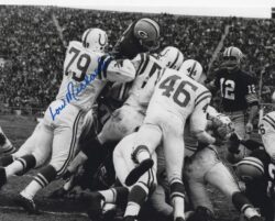 Autographed LOU MICHAELS 8X10 Baltimore Colts photo