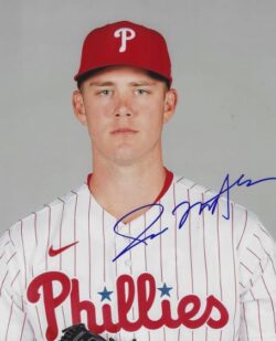 Autographed JAMES MCARTHUR 8X10 Philadelphia Phillies Photo