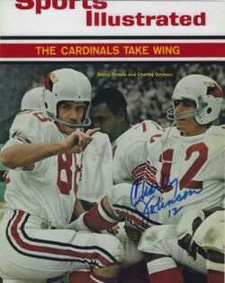 Autographed CHARLEY JOHNSON 8x10 St. Louis Cardinals Photo