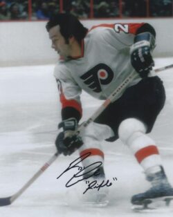 Autographed  REGGIE LEACH 8X10 Philadelphia Flyers Photo