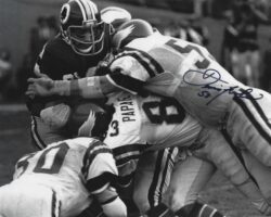 AUTOGRAPHED DENNIS FRANKS 8x10 Philadelphia Eagles Photo