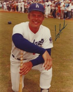 AUTOGRAPHED GREG BROCK  8x10 Los Angeles Dodgers photo