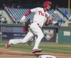 AUTOGRAPHED PEDRO FLORIMON 8X10 Philadelphia Phillies Photo