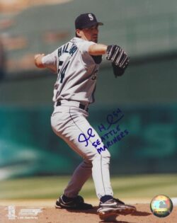 AUTOGRAPHED JOHN HALAMA 8x10 Seattle Mariners Photo