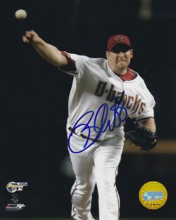 Autographed BRANDON WEBB 8X10 Arizona Diamondbacks Photo