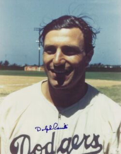 AUTOGRAPHED DOLPH CAMILLI 8x10 Brooklyn Dodgers photo