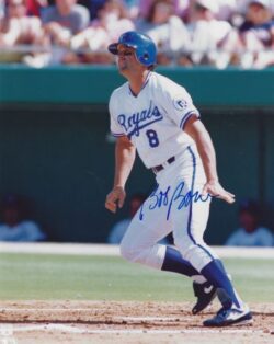 AUTOGRAPHED BOB BOONE 8X10 Kansas City Royals photo