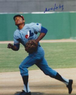 AUTOGRAPHED COCO LABOY 8x10 Montreal Expos Photo