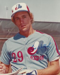 AUTOGRAPHED  TIM WALLACH 8x10 Montreal Expos Photo