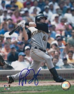 AUTOGRAPHED  RYAN DOUMIT 8x10 Pittsburgh Pirates Photo