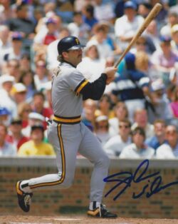AUTOGRAPHED GLENN WILSON 8X10 Pittsburgh Pirates Photo