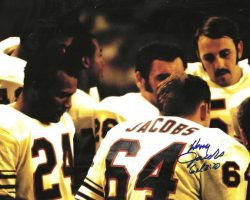 Autographed HARRY JACOBS 8X10 Buffalo Bills Photo