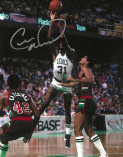 AUTOGRAPHED CEDRIC MAXWELL 8x10 Boston Celtics photo