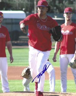 AUTOGRAPHED TAIJUAN WALKER 8x10 Philadelphia Phillies Photo